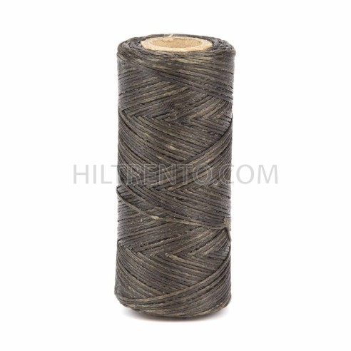 Hilo encerado 1 mm nylon (Poliamida 6.6) - Col. kaki - Bobina 100 mts