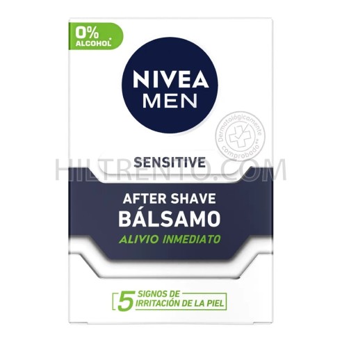 Bálsamo After shave Nivea men sensitive 100 ml - Caja 6 uds