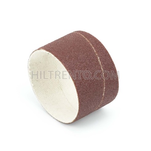 Banda de lija roja 50x33 mm grano 40 - Pack 10 uds