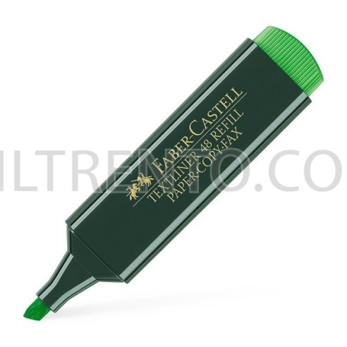 Marcador fluorescente TEXTLINER 48 verde