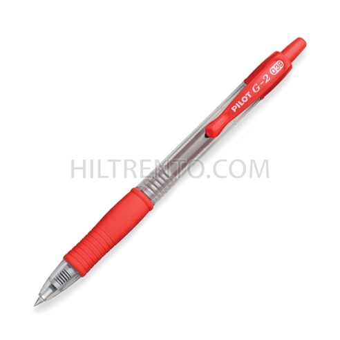 Bolígrafo PILOT G2 rojo