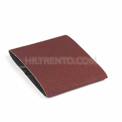 Banda de lija tela roja 285x110 mm grano 80 - Pack 10 uds