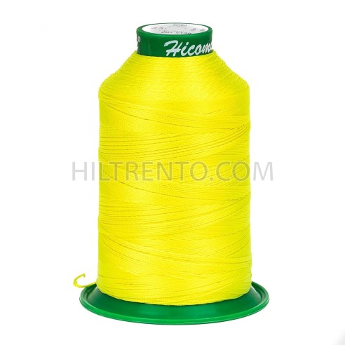 Hilo poliamida 6.6 20/3 amarillo fluor - Bobina 750 mts