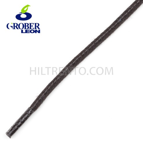 Cordón encerado negro 3 mm GROBER  (50-150 cm) - 144 uds