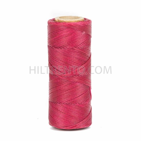 Hilo encerado 1 mm nylon (Poliamida 6.6) - Col. Fuxia- Bobina 100 mts